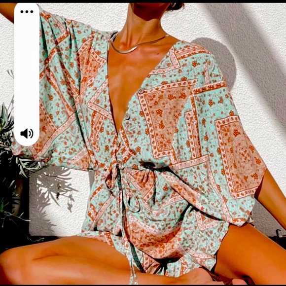 Pants - Beautiful bohemian style romper